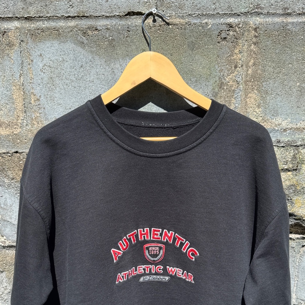 Vintage Reebok sweatshirt xl streetwear black basketball